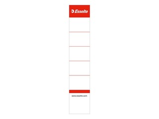 Maināmā etiķete mapei reģistram Esselte 50 mm, 100 gab.