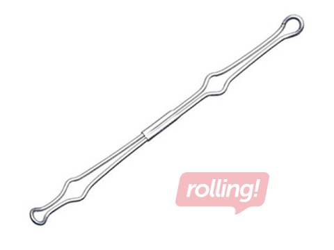 Piespiedējs mapēm ar riņķu mehānismu, metāla