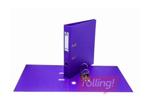 Mape reģistrs College, A4, violeta, 50mm