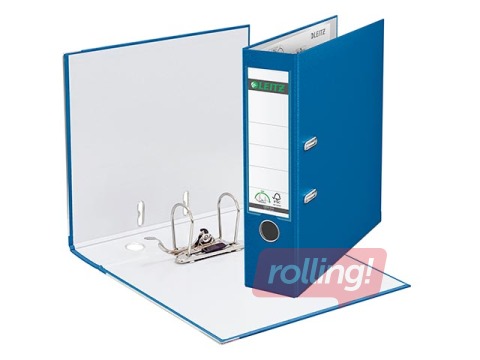 Mape reģistrs Leitz 180, A4, zila, 80mm