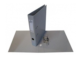 Mape reģistrs College A4, pelēka, 50mm