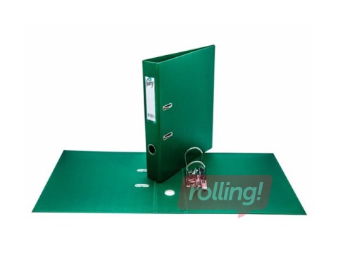 Mape reģistrs College  A4, zaļa, 50mm