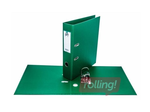 Mape reģistrs College  A4, zaļa, 70mm