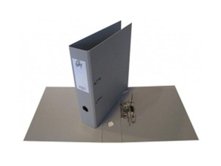 Mape reģistrs College, A4, pelēka, 70mm