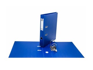 Mape reģistrs College  A4, tumši zila, 50mm