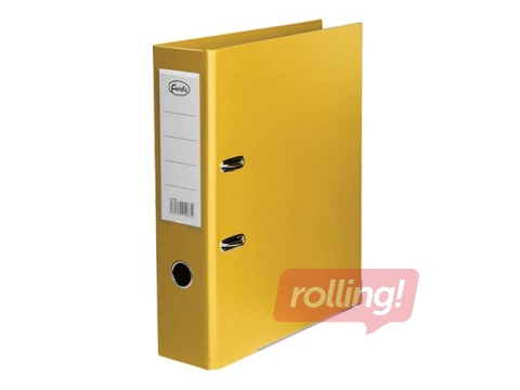 Mape reģistrs Forofis, A4, dzeltena, 70mm