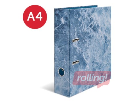 Mape reģistrs Ice, A4, 70mm