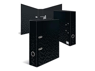 Mape reģistrs Herma Color, A4, melna, 70mm