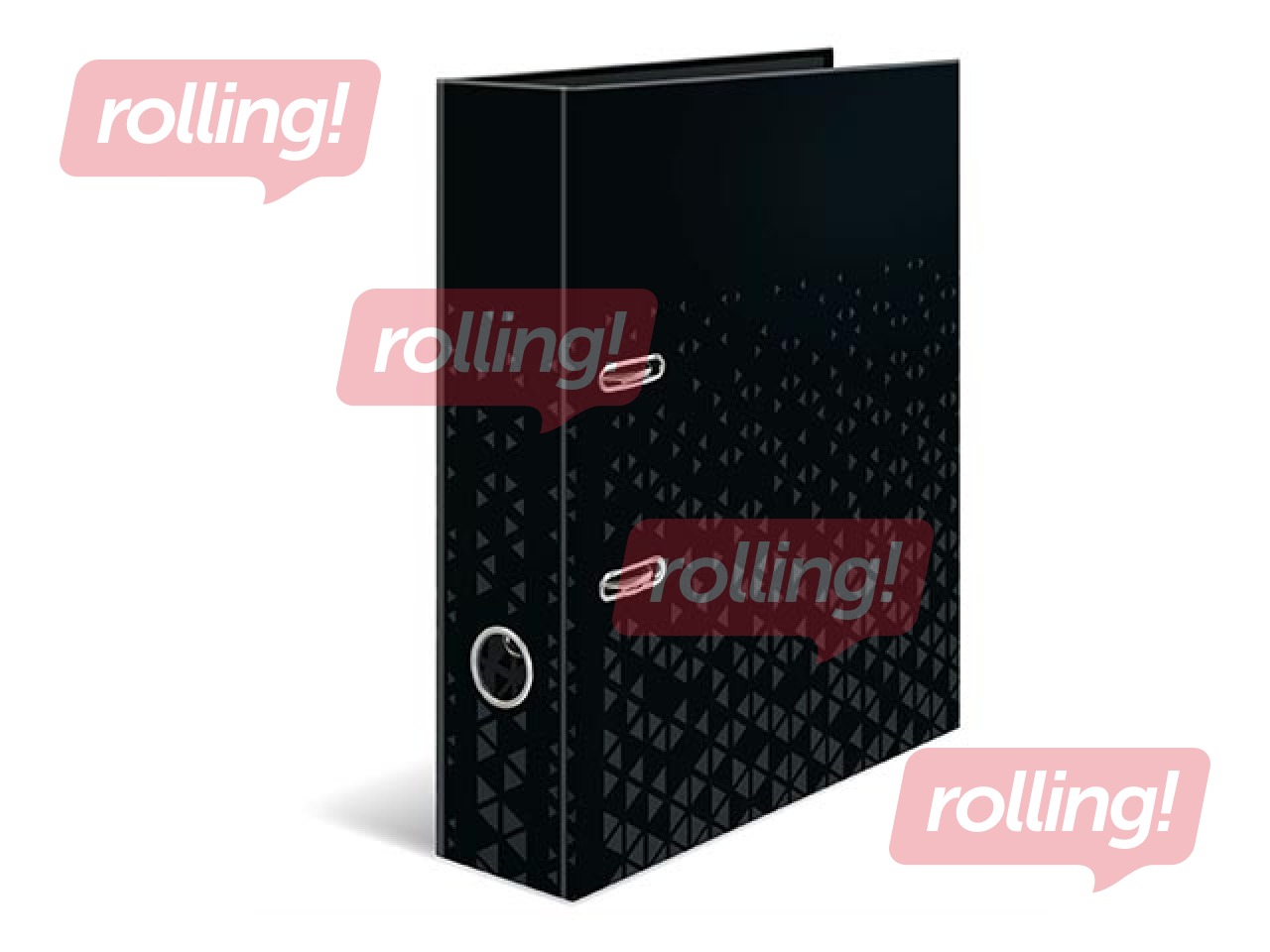 Mape reģistrs Herma Color, A4, melna, 70mm