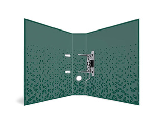 Mape reģistrs Herma Color, tumši zaļa, A4, 70mm