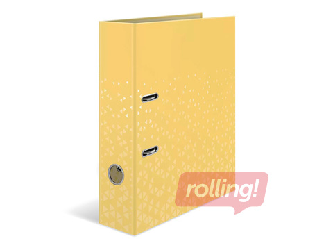 Mape reģistrs Herma Color, dzeltena, A4, 70mm