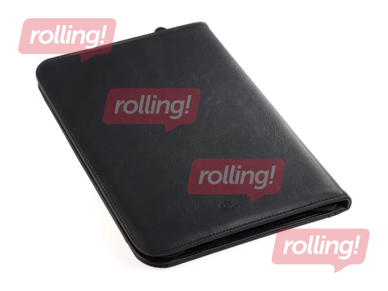 Mape ar rāvējslēdzēju Rillstab Excellent de Luxe, A4, melna