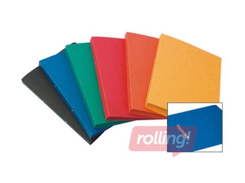 Mape ar 2 riņķiem Multi-S, A4, kartona, zila, 16mm