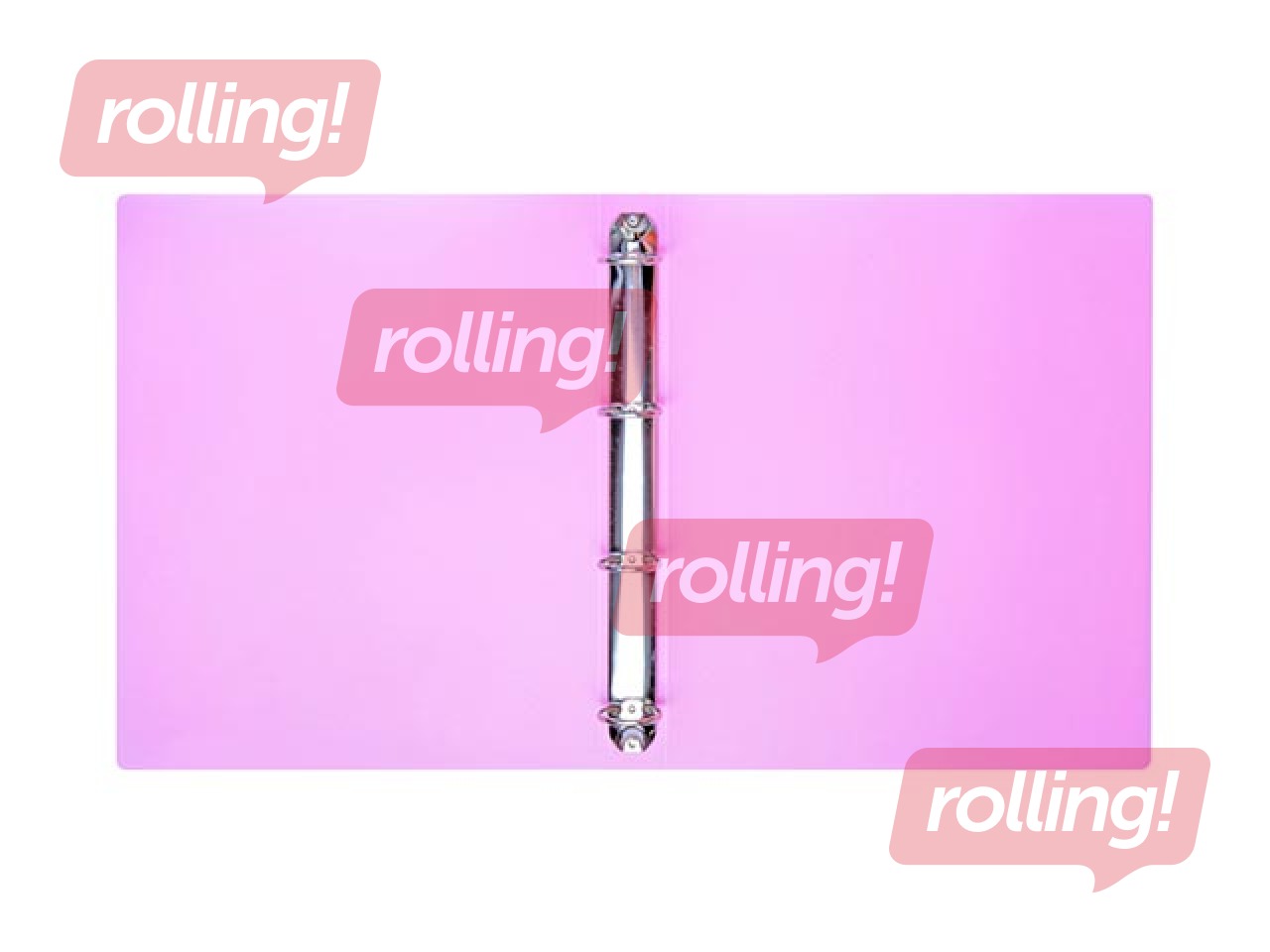 Mape ar 4 riņķiem Concorde, A4, pasteļrozā, 36mm