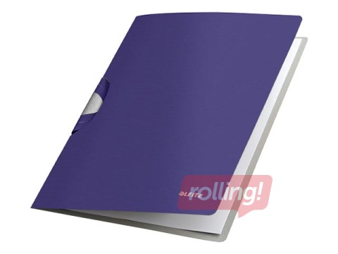 Mape ar klipsi Leitz Style, A4, zila