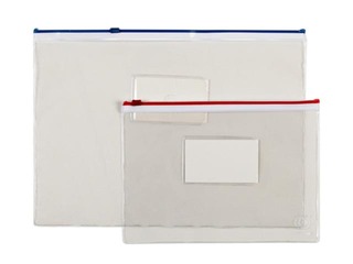 Mape - slēdzama Office Point, A5, caurspīdīga