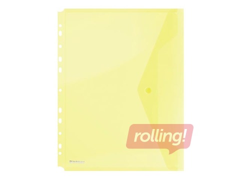 Mape - aploksne iešujama Donau, A4, caurspīdīga, dzeltena