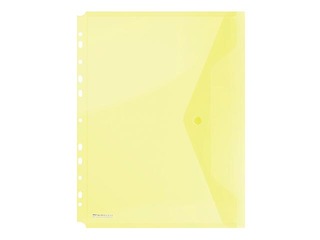 Mape - aploksne iešujama Donau, A4, caurspīdīga, dzeltena