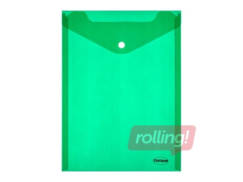 Mape Centrum, A4, vertikāla, zaļa, 0.18mm