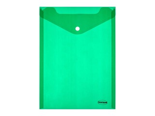 Mape Centrum, A4, vertikāla, zaļa, 0.18mm