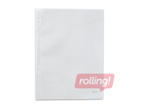 Mape - aploksne iešujama Centrum, A4, vertikāla, pelēka, 0.18mm