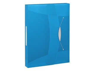 Mape ar gumijas aizdari Esselte Vivida, A4, 40 mm, zila