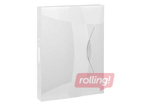 Mape ar gumijas aizdari Esselte Vivida, A4, 40 mm, balta