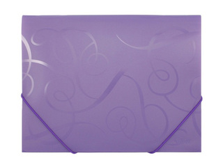 Mape ar gumiju Forpus BAROCCO, A4, violeta