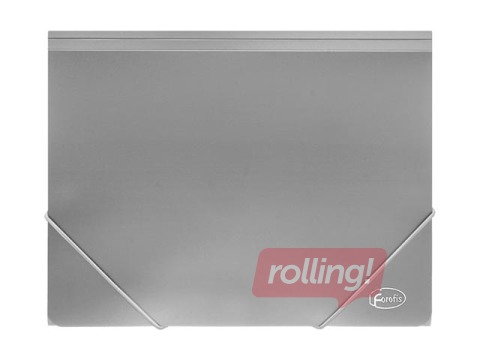 Mape ar gumiju Forofis, A4, 30 mm, pelēka