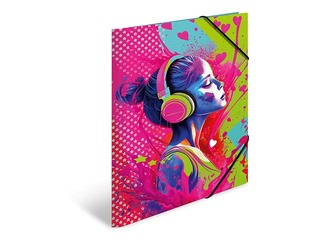 Mape ar gumiju Herma, A3, Music Girl, kartona