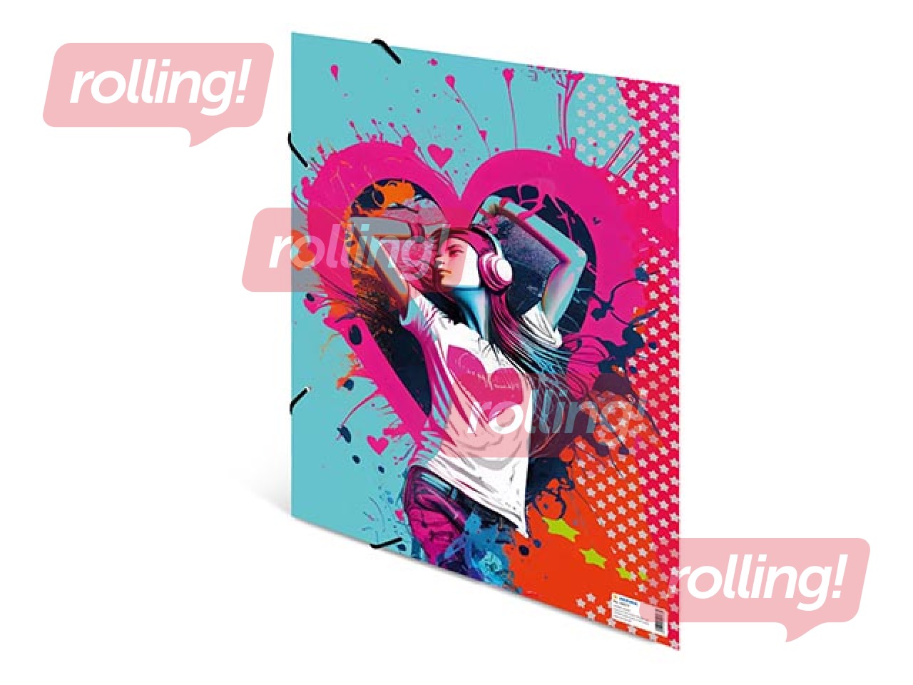 Mape ar gumiju Herma, A3, Music Girl, kartona