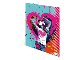 Mape ar gumiju Herma, A3, Music Girl, kartona