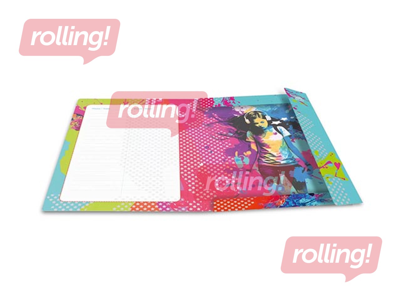 Mape ar gumiju Herma, A3, Music Girl, kartona