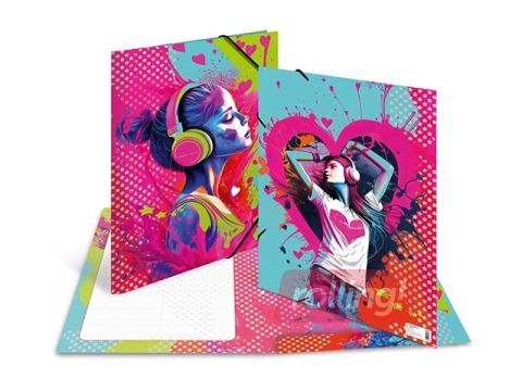 Mape ar gumiju Herma, A3, Music Girl, kartona