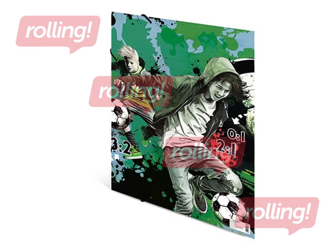 Mape ar gumiju Herma, A3, Street Soccer, kartona