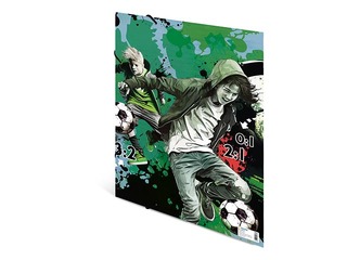 Mape ar gumiju Herma, A3, Street Soccer, kartona