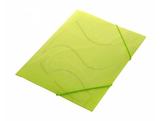 Mape ar gumiju Forpus BAROCCO, A4, gaiši zaļa