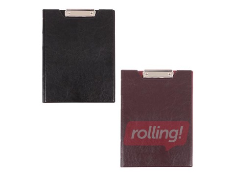 Mape planšete ar vāku Panta Plast Ecovinyl, A4, melna