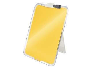 Planšete Leitz Cosy, A4, stikla, dzeltena