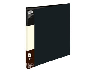Mape ar 60 kabatiņām Grand, A4, melna