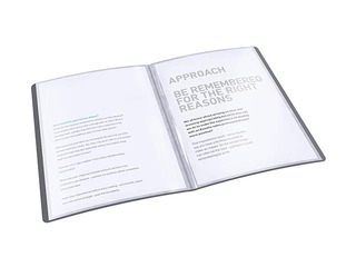 Mape ar 20 kabatiņām Esselte, A4, melna