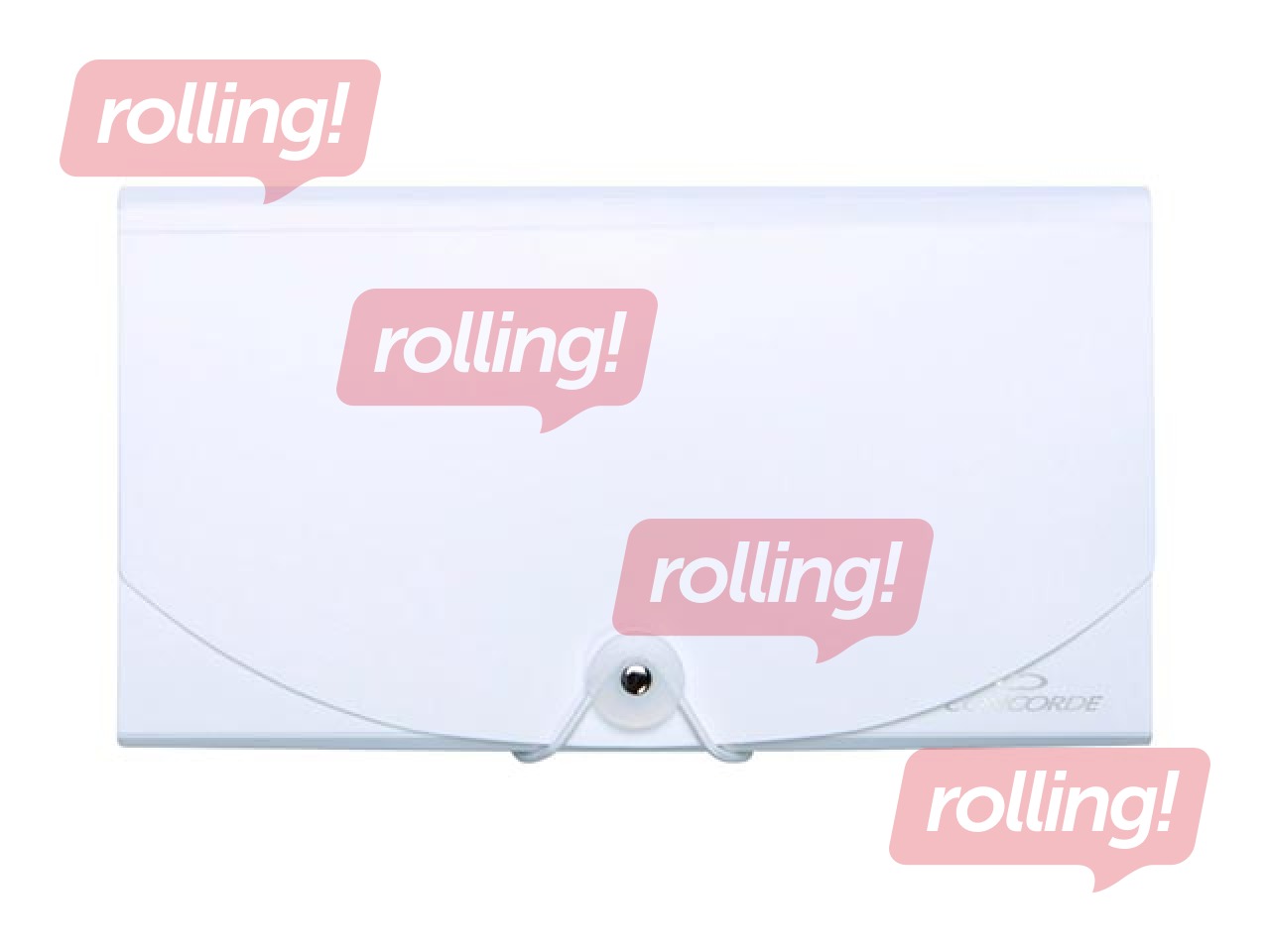 Mape - kartotēka Concorde, DL, 13 nodalījumi, balta