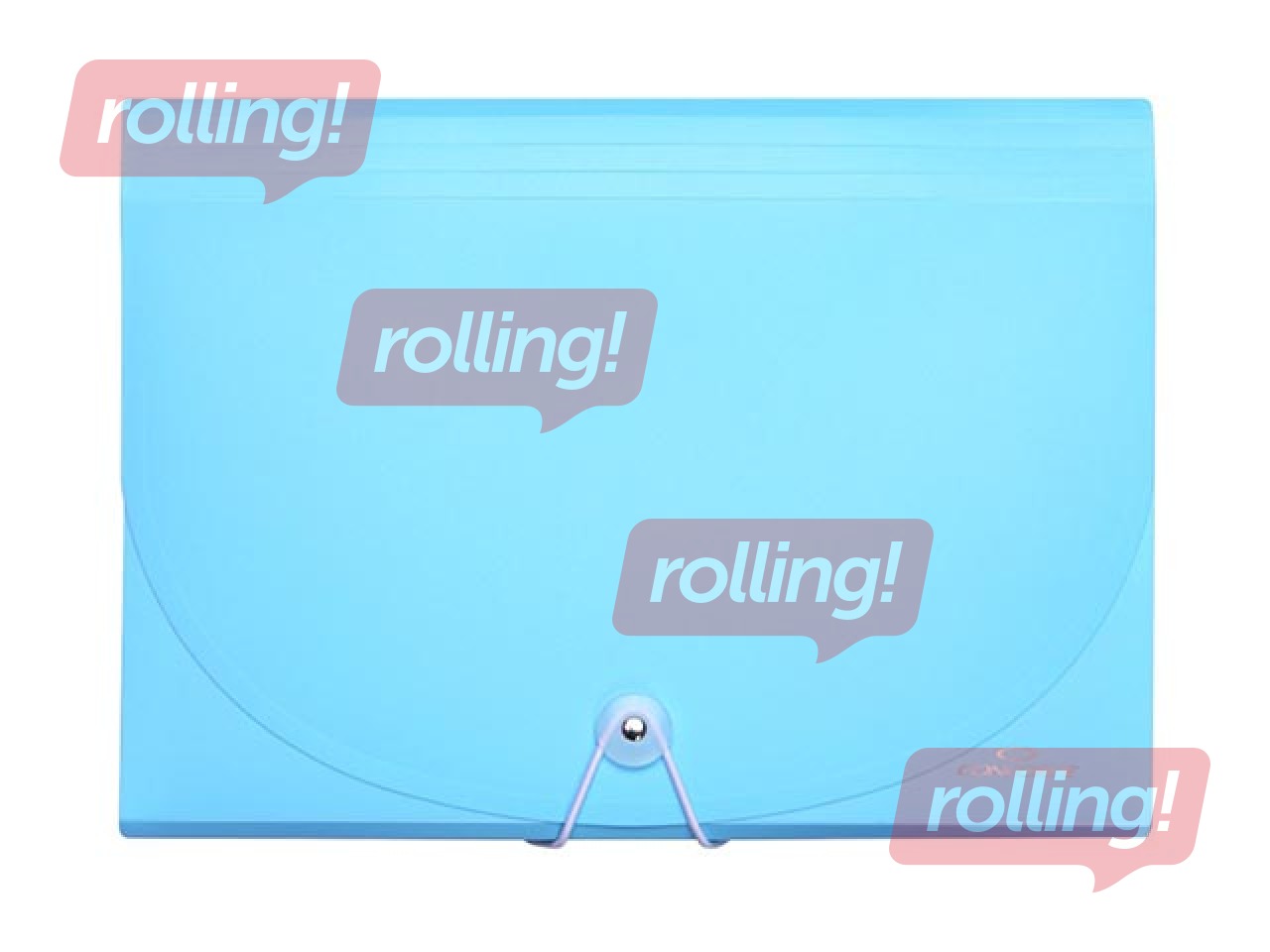 Mape - kartotēka Concorde, A4, 7 nodalījumi, pasteļzila