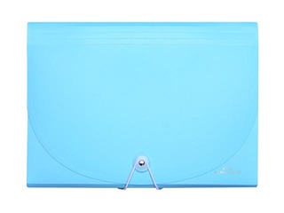 Mape - kartotēka Concorde, A4, 7 nodalījumi, pasteļzila