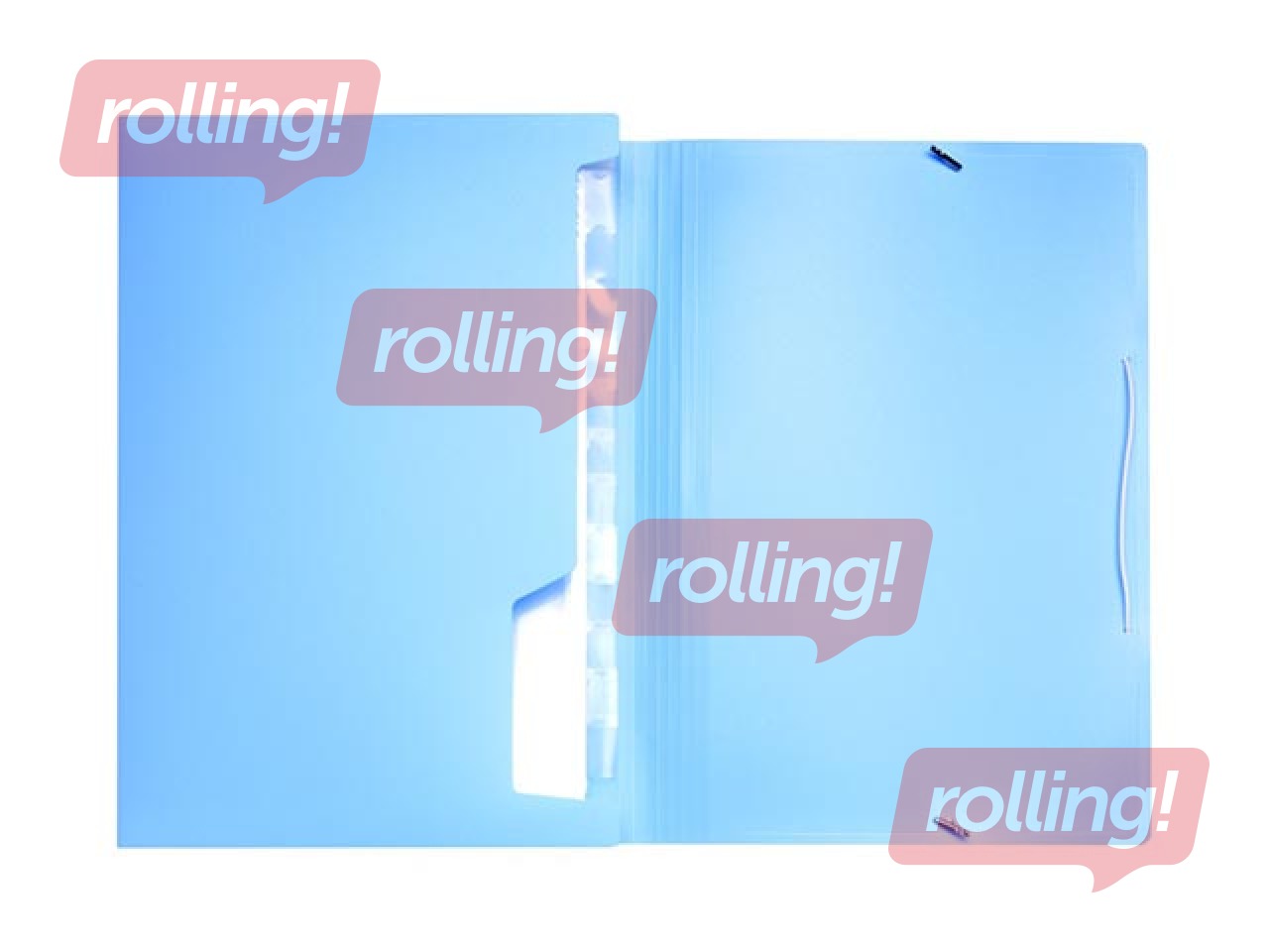 Mape - kartotēka Concorde, A4, 13 nodalījumi, pasteļzila