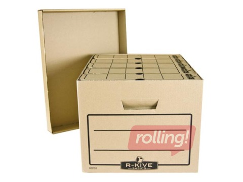 Arhīva kaste Fellowes, 260 x 415 x 325 mm, brūna