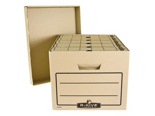 Arhīva kaste Fellowes, 260 x 415 x 325 mm, brūna