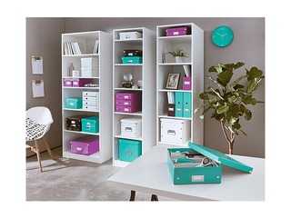 Uzglabāšanas kaste Leitz, Click & Store, A4, ledus zila