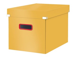 Uzglabāšanas kaste Leitz Cosy Cube L, dzeltena