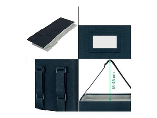 Uzglabāšanas un pārvadāšanas soma Leitz Fabric Hot, pelēka